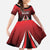Custom Cricket Trinidad and Tobago Red Force Family Matching Off Shoulder Maxi Dress and Hawaiian Shirt Go Champion
