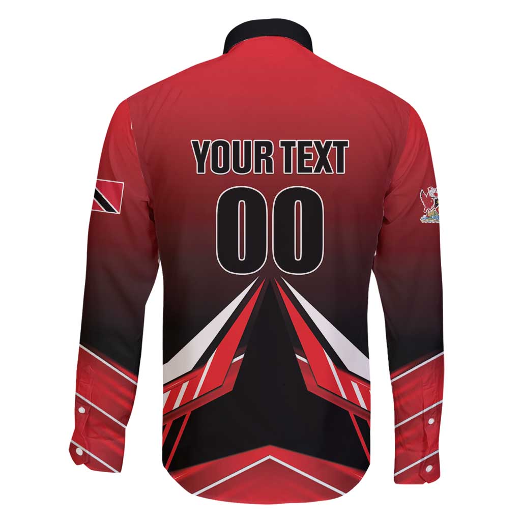 Custom Cricket Trinidad and Tobago Red Force Family Matching Off Shoulder Maxi Dress and Hawaiian Shirt Go Champion