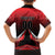 Custom Cricket Trinidad and Tobago Red Force Family Matching Puletasi and Hawaiian Shirt Go Champion