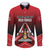 Custom Cricket Trinidad and Tobago Red Force Family Matching Puletasi and Hawaiian Shirt Go Champion