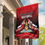 Custom Cricket Trinidad and Tobago Red Force Garden Flag Go Champion