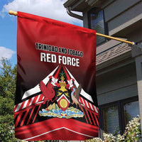 Custom Cricket Trinidad and Tobago Red Force Garden Flag Go Champion