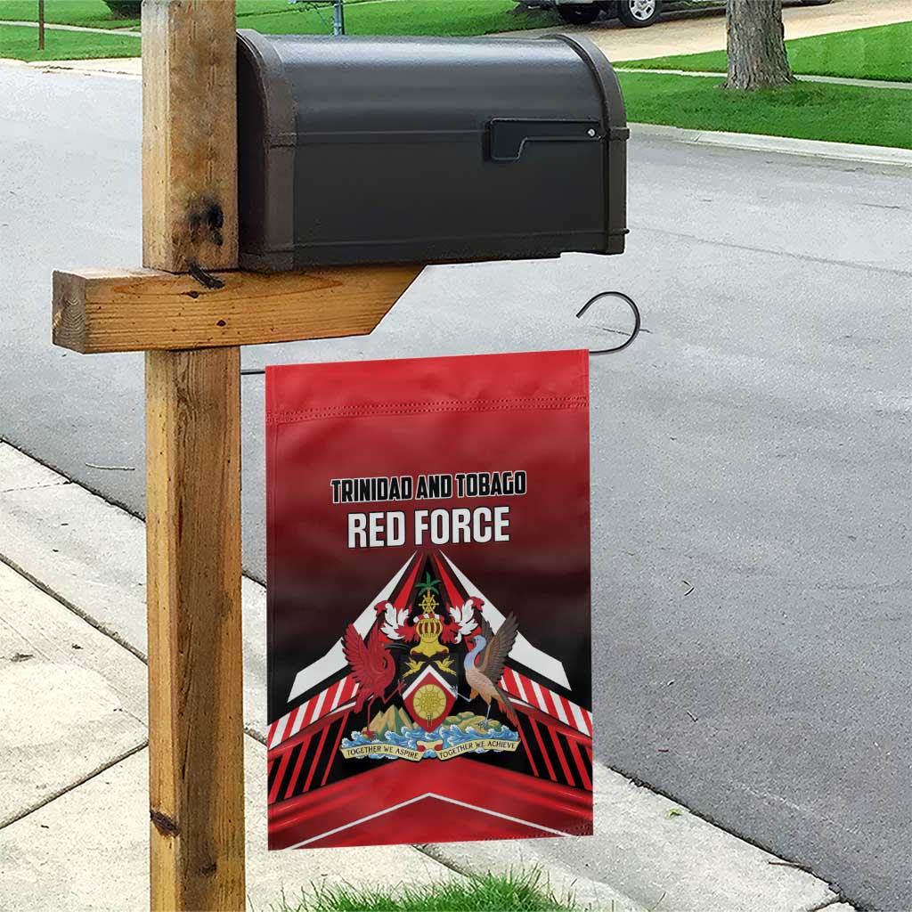 Custom Cricket Trinidad and Tobago Red Force Garden Flag Go Champion