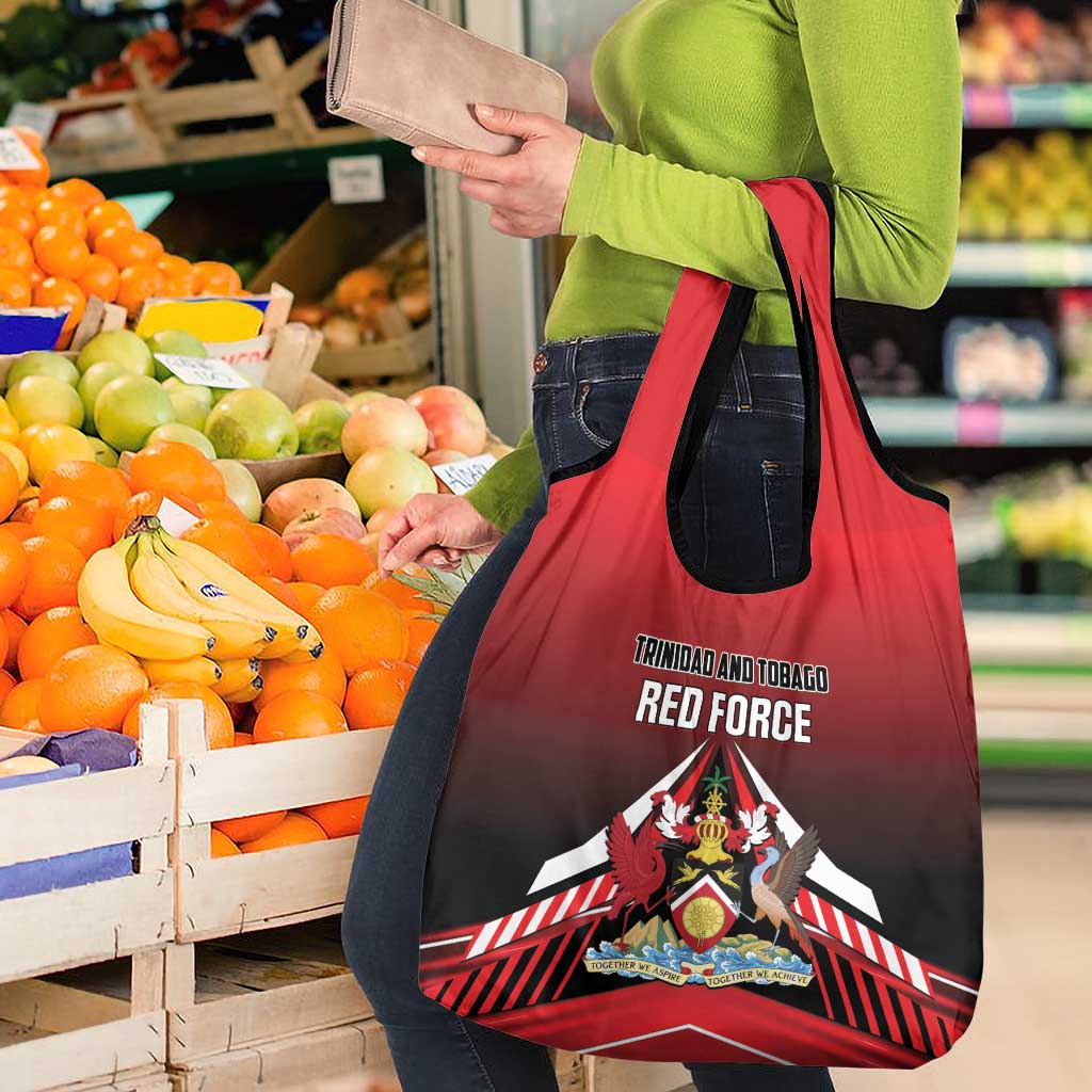 Custom Cricket Trinidad and Tobago Red Force Grocery Bag Go Champion