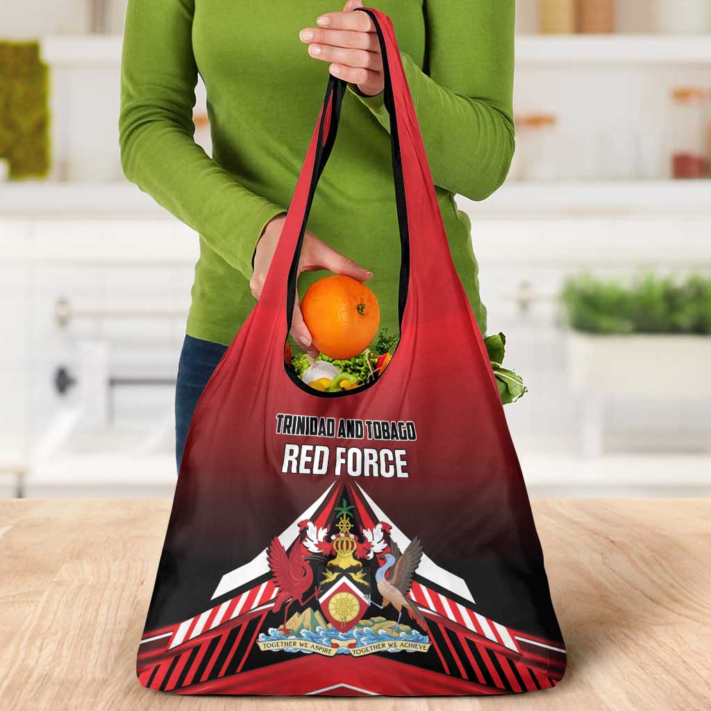 Custom Cricket Trinidad and Tobago Red Force Grocery Bag Go Champion
