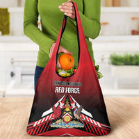 Custom Cricket Trinidad and Tobago Red Force Grocery Bag Go Champion