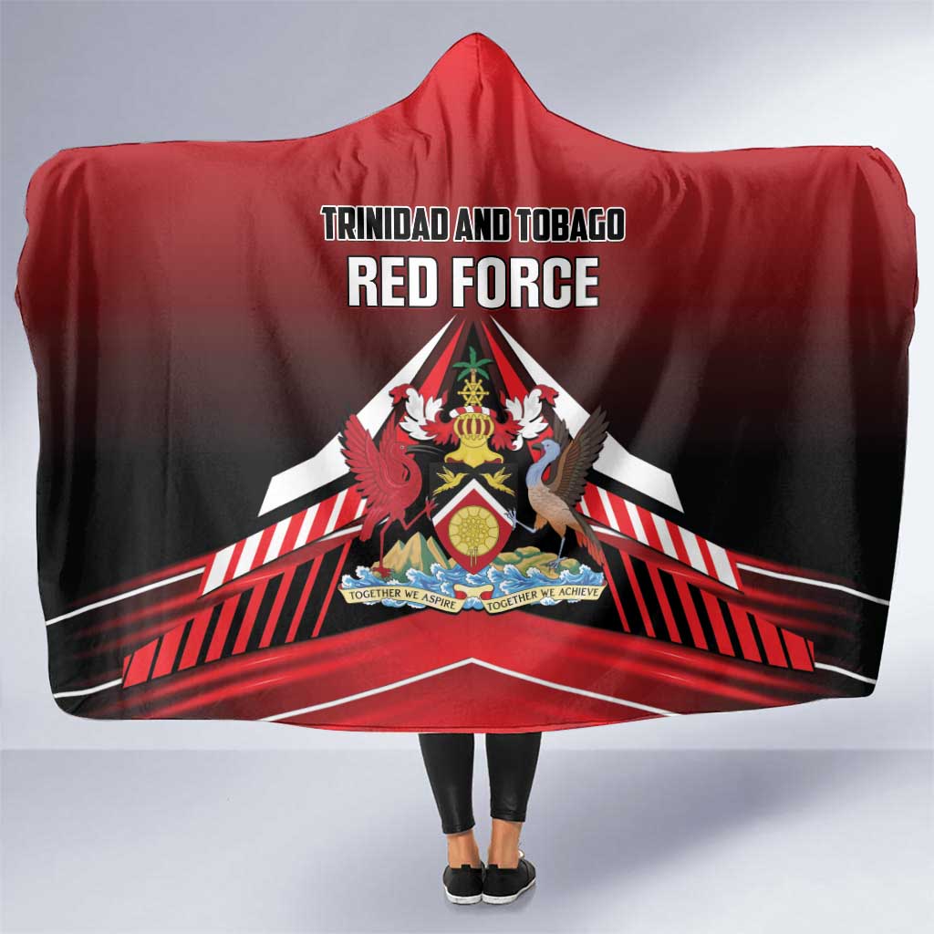 Custom Cricket Trinidad and Tobago Red Force Hooded Blanket Go Champion