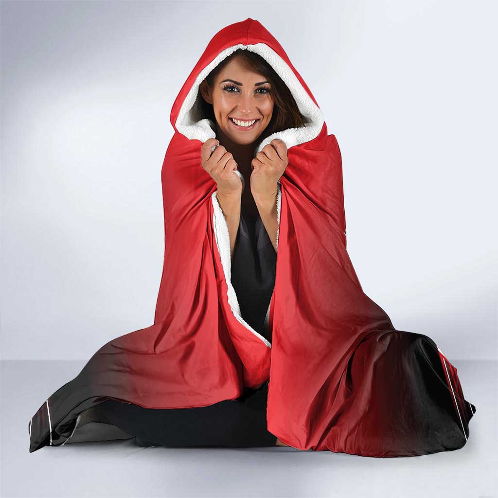 Custom Cricket Trinidad and Tobago Red Force Hooded Blanket Go Champion