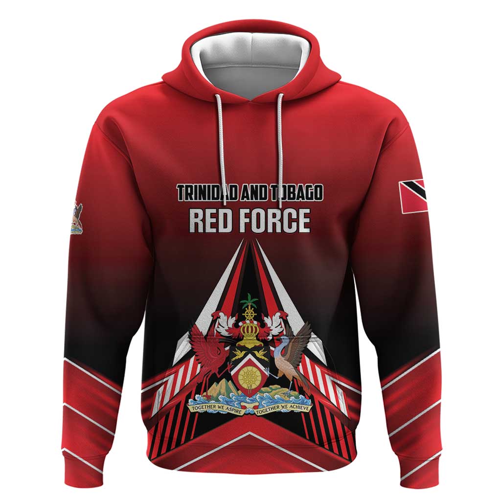 Custom Cricket Trinidad and Tobago Red Force Hoodie Go Champion
