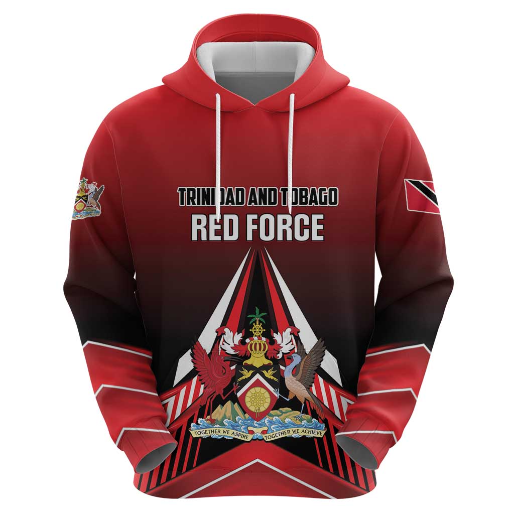 Custom Cricket Trinidad and Tobago Red Force Hoodie Go Champion