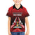 Custom Cricket Trinidad and Tobago Red Force Kid Hawaiian Shirt Go Champion