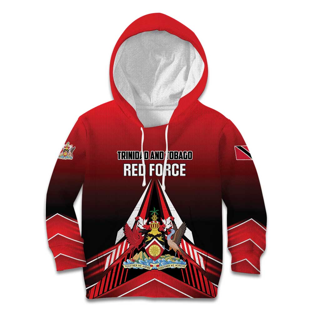 Custom Cricket Trinidad and Tobago Red Force Kid Hoodie Go Champion