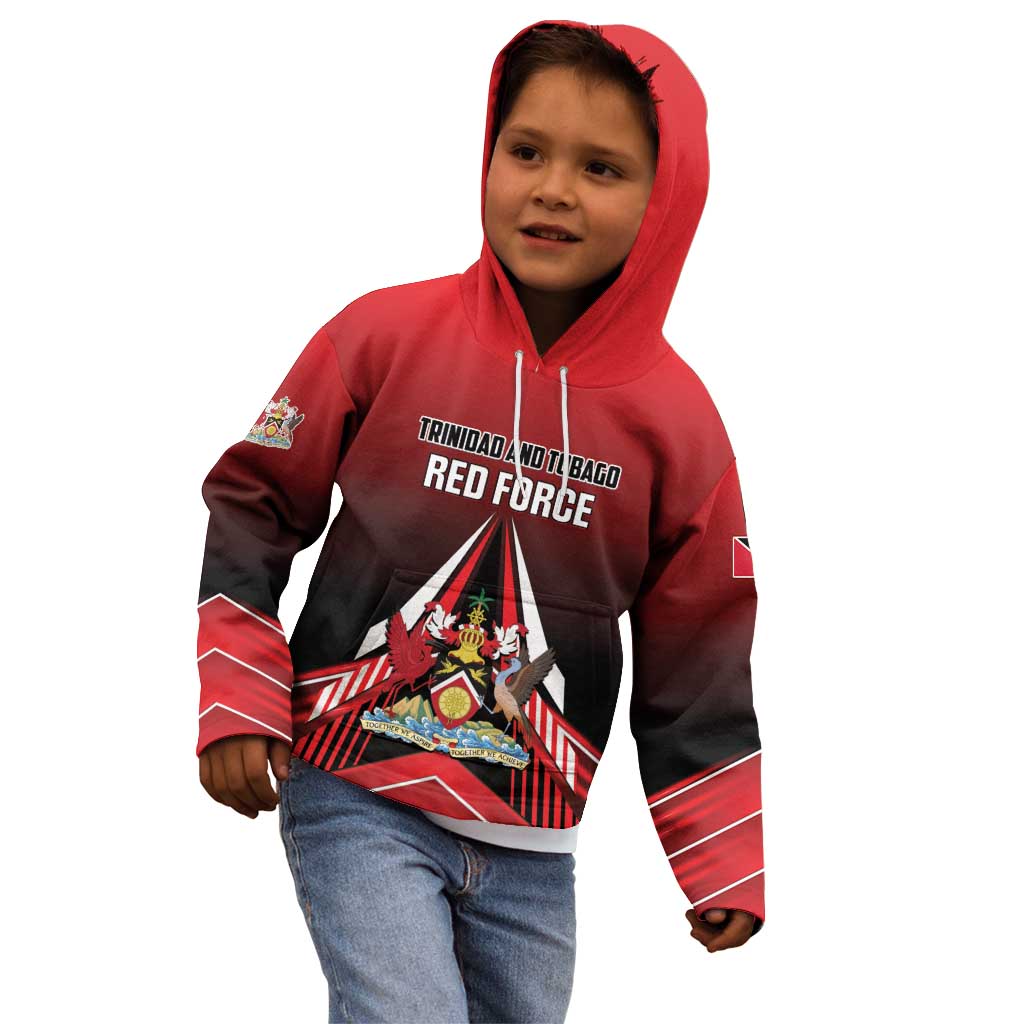 Custom Cricket Trinidad and Tobago Red Force Kid Hoodie Go Champion