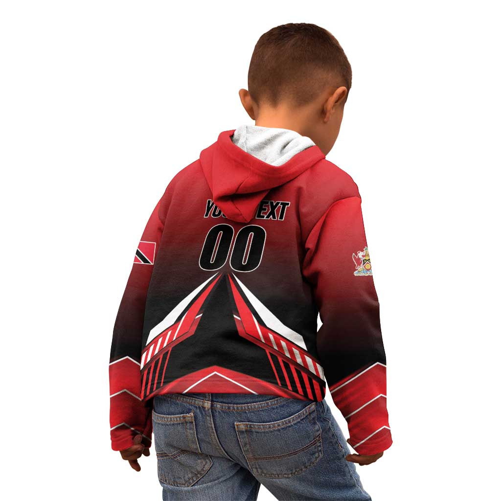 Custom Cricket Trinidad and Tobago Red Force Kid Hoodie Go Champion