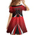 Custom Cricket Trinidad and Tobago Red Force Kid Short Sleeve Dress Go Champion