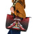 Custom Cricket Trinidad and Tobago Red Force Leather Tote Bag Go Champion