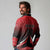 Custom Cricket Trinidad and Tobago Red Force Long Sleeve Polo Shirt Go Champion