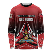 Custom Cricket Trinidad and Tobago Red Force Long Sleeve Shirt Go Champion