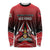 Custom Cricket Trinidad and Tobago Red Force Long Sleeve Shirt Go Champion