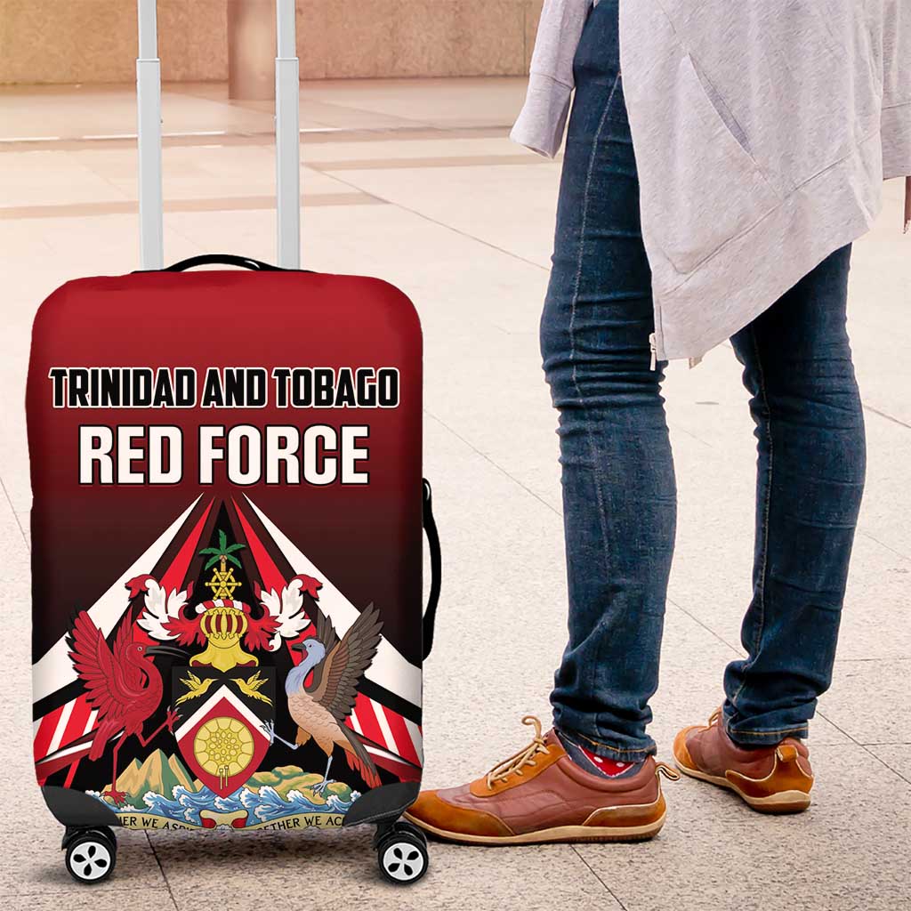 Custom Cricket Trinidad and Tobago Red Force Luggage Cover Go Champion