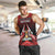 Custom Cricket Trinidad and Tobago Red Force Men Tank Top Go Champion