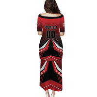 Custom Cricket Trinidad and Tobago Red Force Puletasi Go Champion