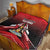 Custom Cricket Trinidad and Tobago Red Force Quilt Go Champion