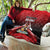 Custom Cricket Trinidad and Tobago Red Force Quilt Go Champion