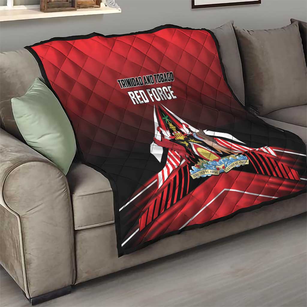 Custom Cricket Trinidad and Tobago Red Force Quilt Go Champion