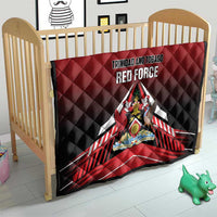 Custom Cricket Trinidad and Tobago Red Force Quilt Go Champion