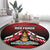 Custom Cricket Trinidad and Tobago Red Force Round Carpet Go Champion