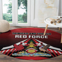 Custom Cricket Trinidad and Tobago Red Force Round Carpet Go Champion