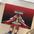 Custom Cricket Trinidad and Tobago Red Force Rubber Doormat Go Champion