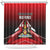 Custom Cricket Trinidad and Tobago Red Force Shower Curtain Go Champion
