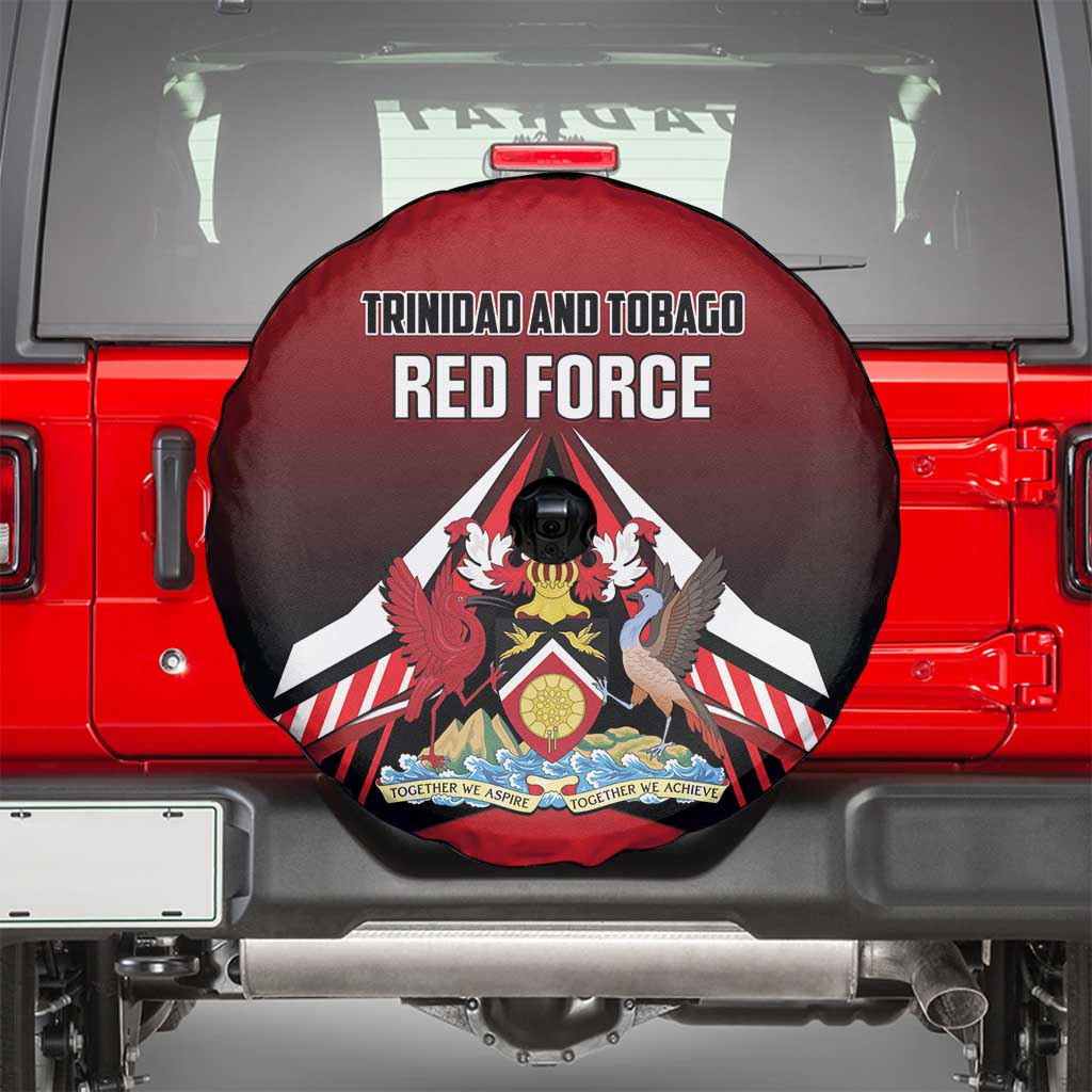 Custom Cricket Trinidad and Tobago Red Force Spare Tire Cover Go Champion