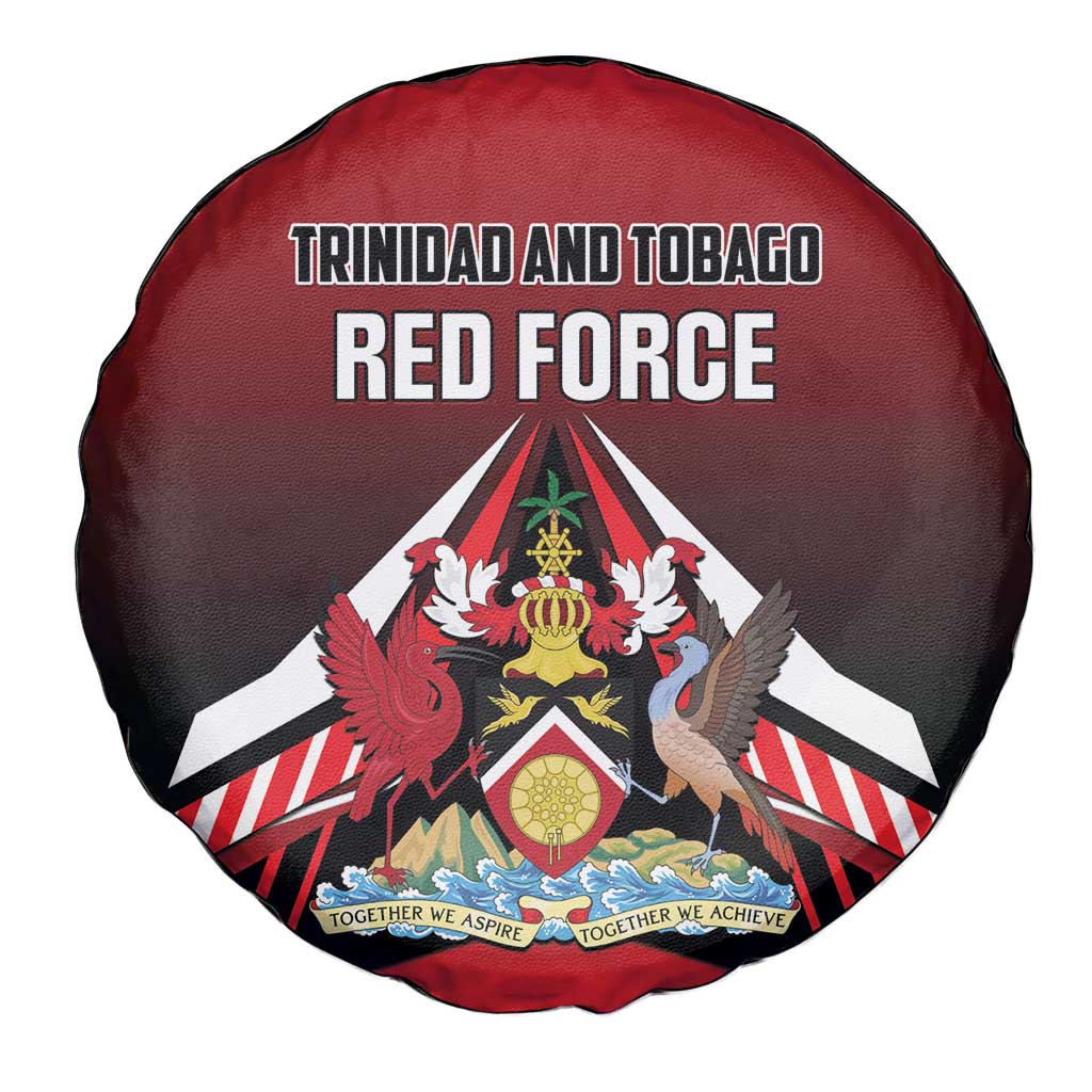 Custom Cricket Trinidad and Tobago Red Force Spare Tire Cover Go Champion