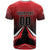 Custom Cricket Trinidad and Tobago Red Force T Shirt Go Champion