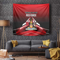 Custom Cricket Trinidad and Tobago Red Force Tapestry Go Champion