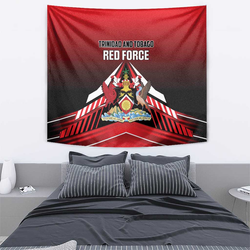 Custom Cricket Trinidad and Tobago Red Force Tapestry Go Champion