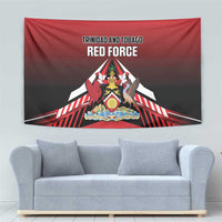 Custom Cricket Trinidad and Tobago Red Force Tapestry Go Champion