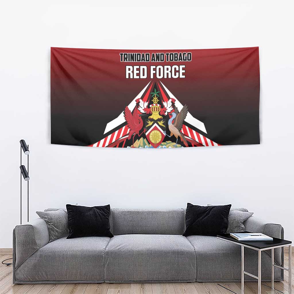 Custom Cricket Trinidad and Tobago Red Force Tapestry Go Champion