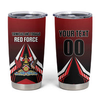 Custom Cricket Trinidad and Tobago Red Force Tumbler Cup Go Champion