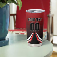 Custom Cricket Trinidad and Tobago Red Force Tumbler Cup Go Champion