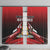 Custom Cricket Trinidad and Tobago Red Force Window Curtain Go Champion