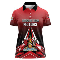Custom Cricket Trinidad and Tobago Red Force Women Polo Shirt Go Champion