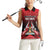 Custom Cricket Trinidad and Tobago Red Force Women Sleeveless Polo Shirt Go Champion