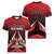 Custom Cricket Trinidad and Tobago Red Force Women V-Neck T-Shirt Go Champion
