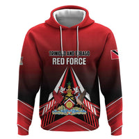 Custom Cricket Trinidad and Tobago Red Force Zip Hoodie Go Champion
