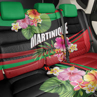 Personalized Martinique Tropical Flower Back Car Seat Cover Matinik Beautiful Island