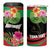 Personalized Martinique Tropical Flower 4 in 1 Can Cooler Tumbler Matinik Beautiful Island
